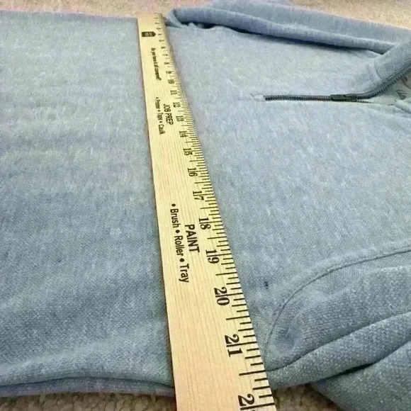 Walter Hagen 11 Majors Mens M 1/4 Zip Sweatshirt Sky Blue Golf Outdoor Casual - Picture 11 of 16